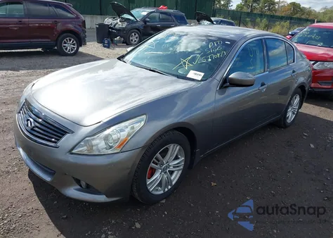 2010 Infiniti G37X z USA, uszkodzony, nr VIN JN1CV6AR3AM457445